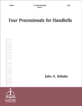Four Processionals For Handbells Handbell sheet music cover